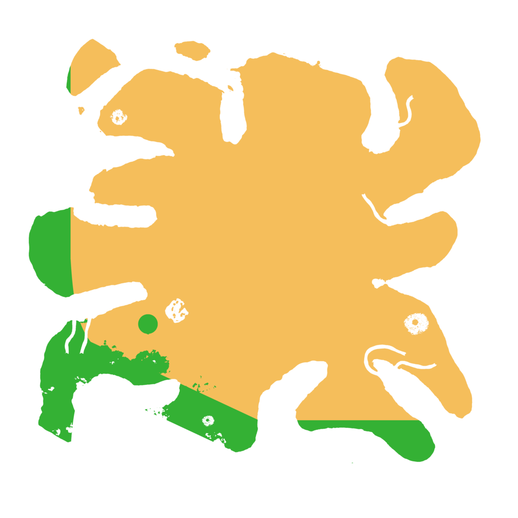 Biome Rust Map: Procedural Map, Size: 3500, Seed: 185182992