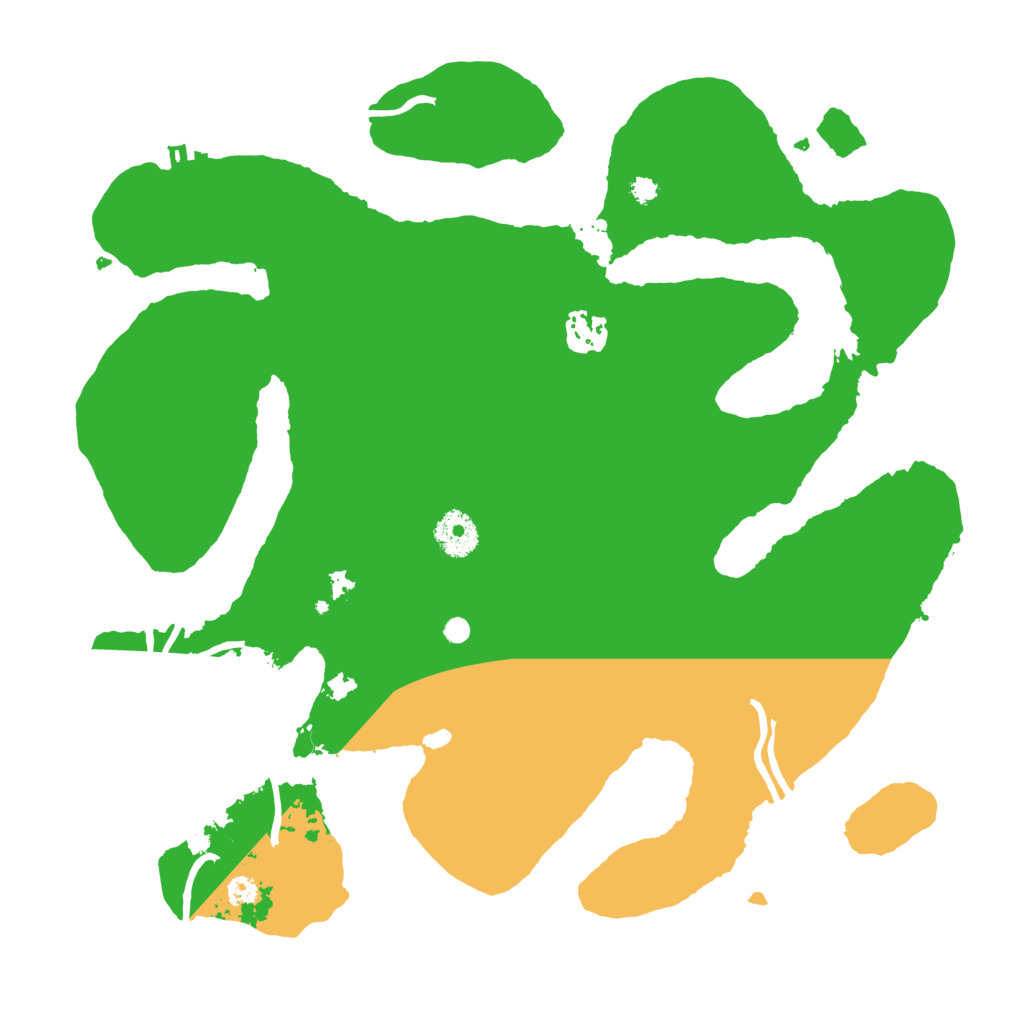 Biome Rust Map: Procedural Map, Size: 3500, Seed: 1325441994