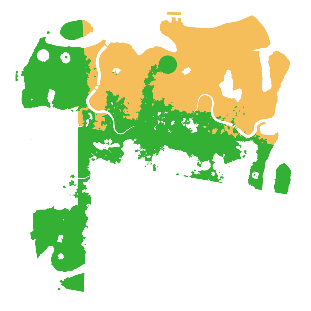 Biome Rust Map: Procedural Map, Size: 4500, Seed: 567433