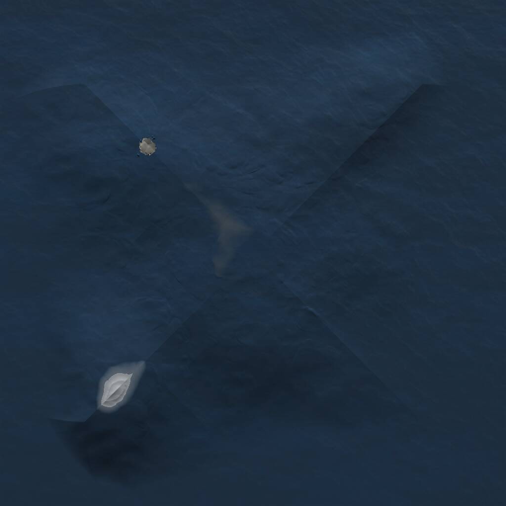 Rust Map: Procedural Map, Size: 1200, Seed: 13143541, 1 Monuments