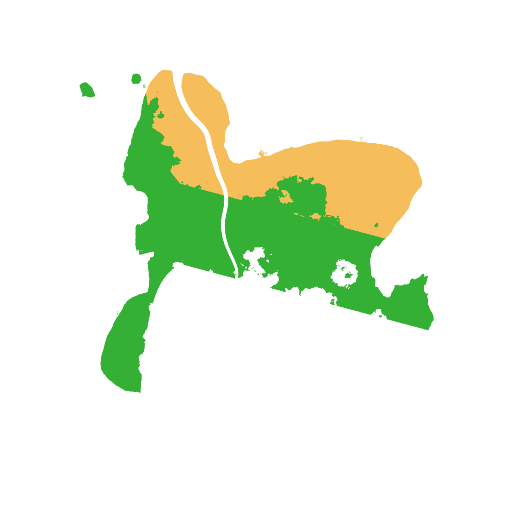 Biome Rust Map: Procedural Map, Size: 2000, Seed: 787683963