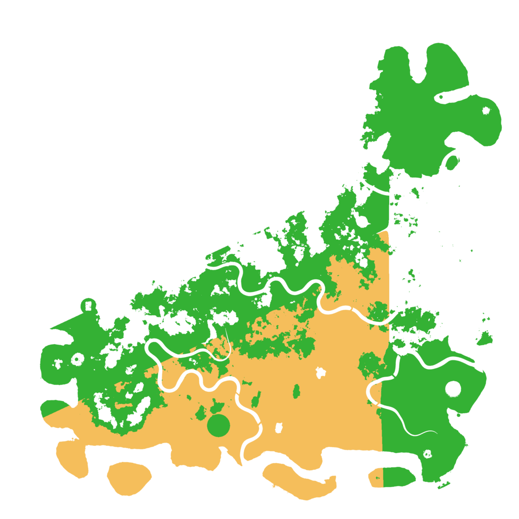 Biome Rust Map: Procedural Map, Size: 6000, Seed: 974410433