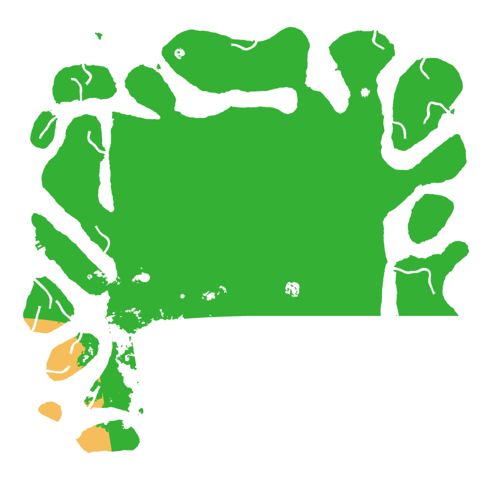 Biome Rust Map: Procedural Map, Size: 5000, Seed: 20210918