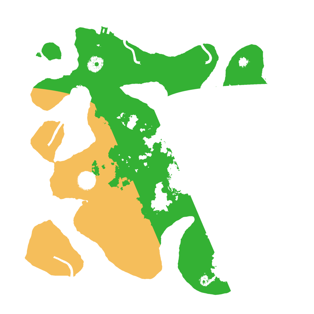 Biome Rust Map: Procedural Map, Size: 3000, Seed: 1044749602