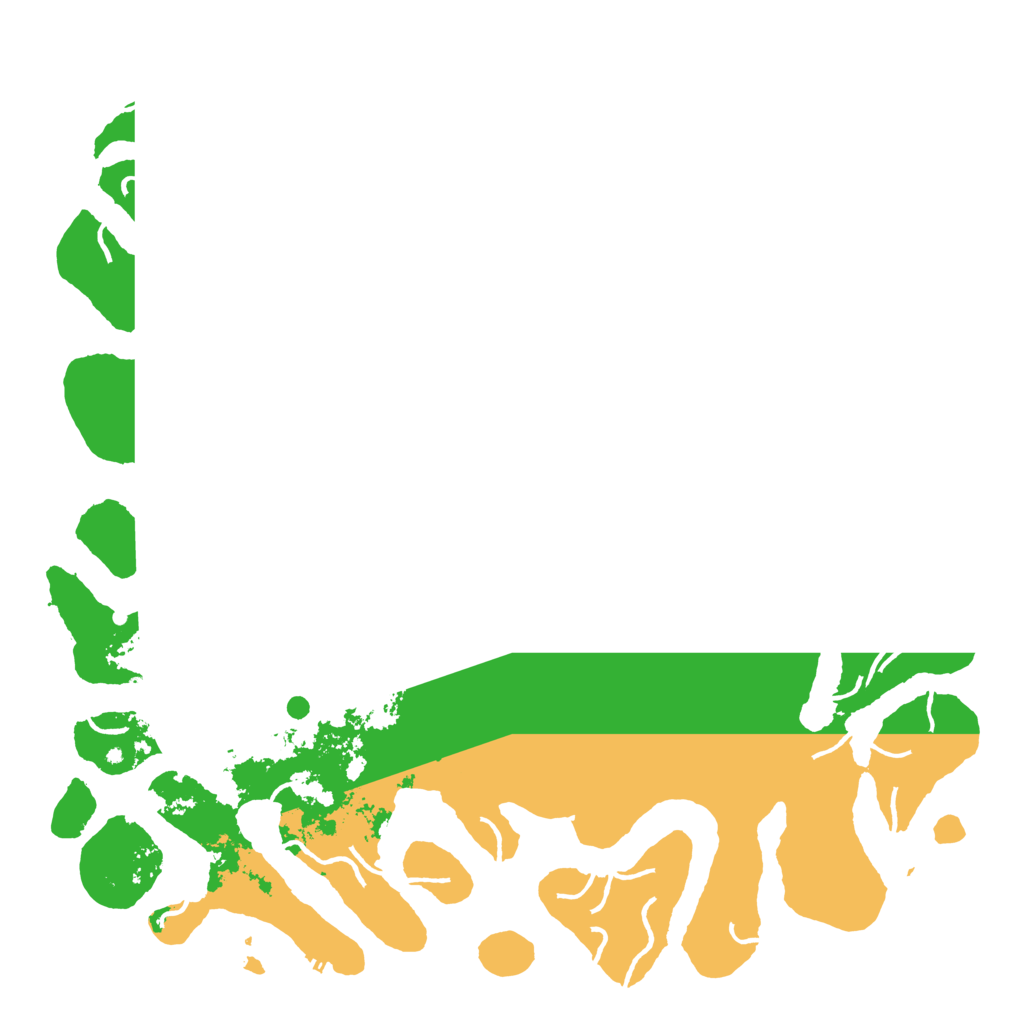 Biome Rust Map: Procedural Map, Size: 6000, Seed: 25398033