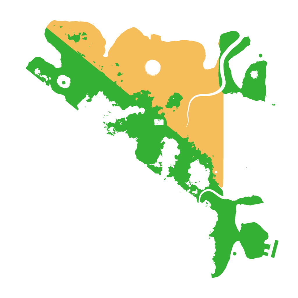 Biome Rust Map: Procedural Map, Size: 3400, Seed: 5612489