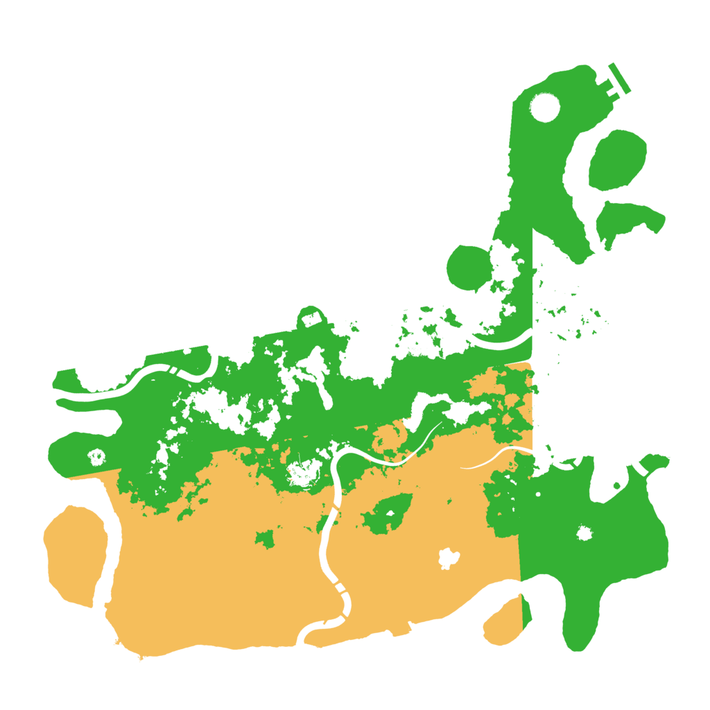 Biome Rust Map: Procedural Map, Size: 4250, Seed: 802162