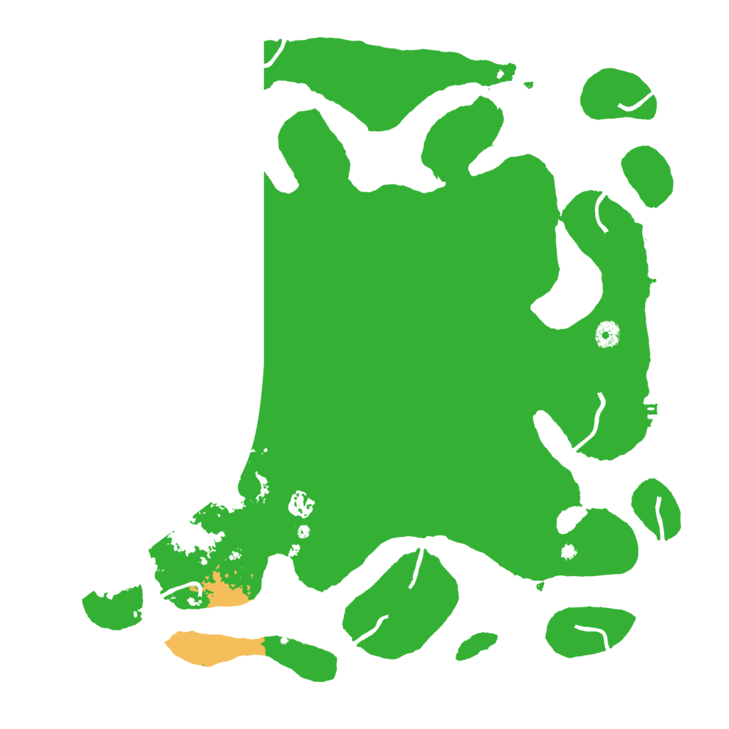 Biome Rust Map: Procedural Map, Size: 4200, Seed: 560