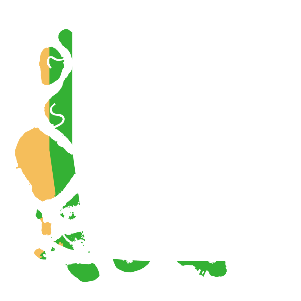 Biome Rust Map: Procedural Map, Size: 3500, Seed: 26333