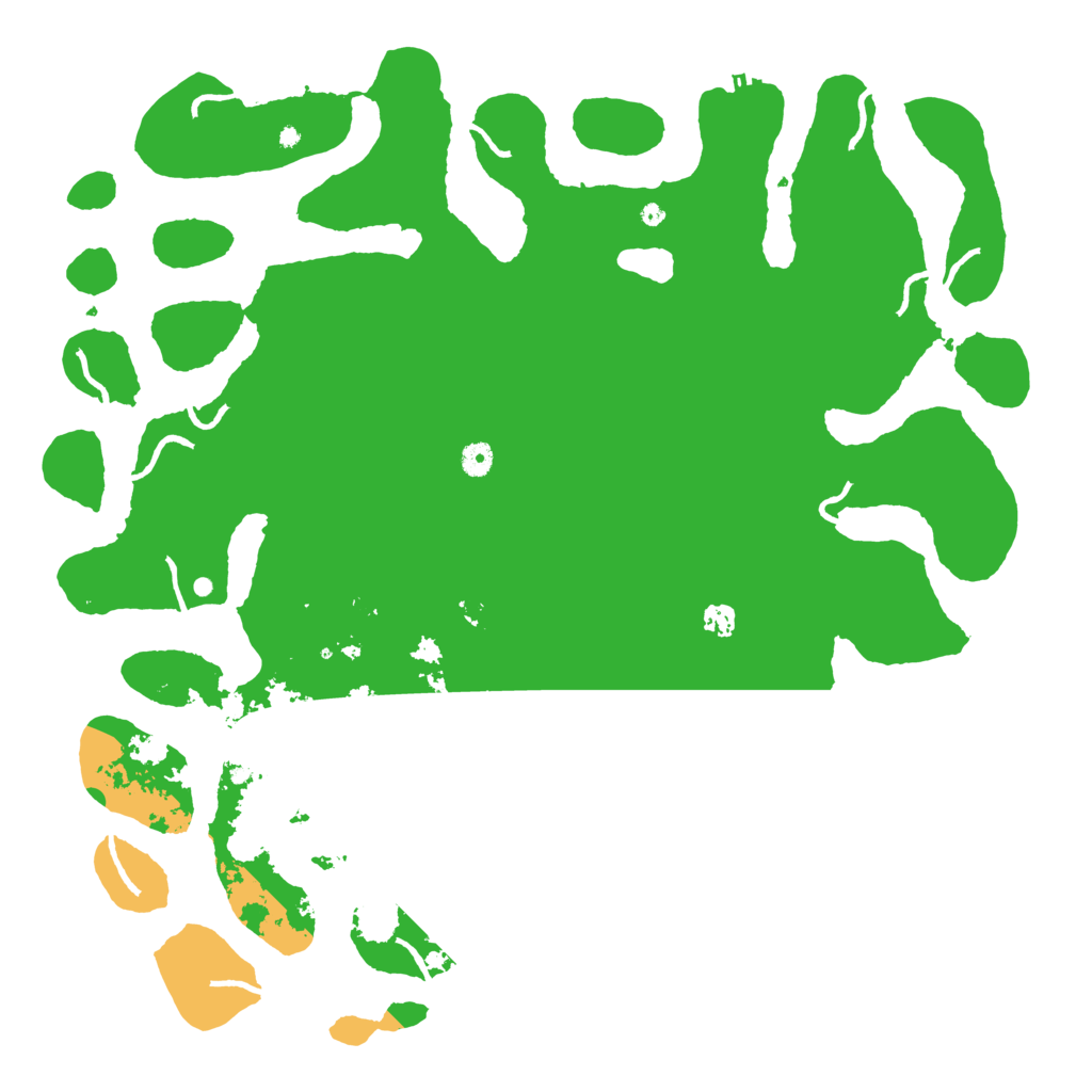 Biome Rust Map: Procedural Map, Size: 5000, Seed: 258276027
