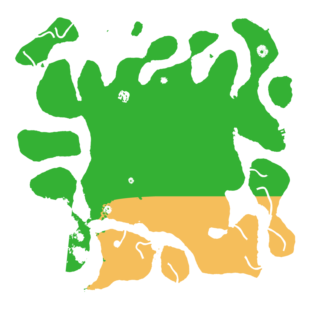 Biome Rust Map: Procedural Map, Size: 4000, Seed: 98735860