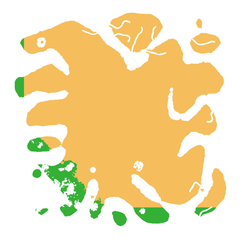 Biome Rust Map: Procedural Map, Size: 3700, Seed: 1246115384