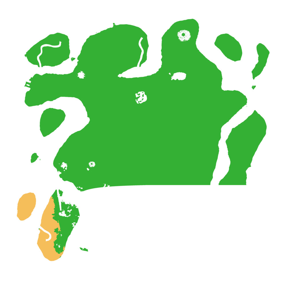 Biome Rust Map: Procedural Map, Size: 3600, Seed: 1831559341