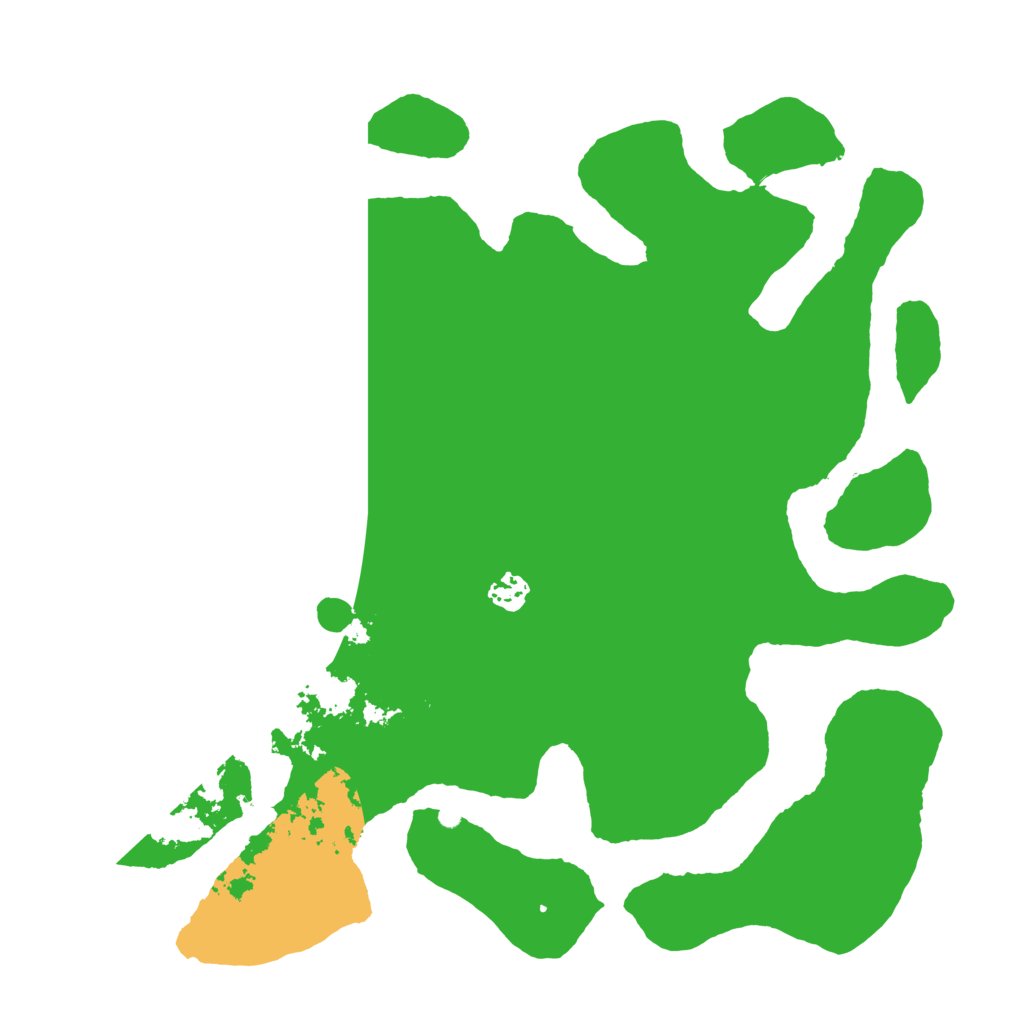 Biome Rust Map: Barren, Size: 4000, Seed: 180921