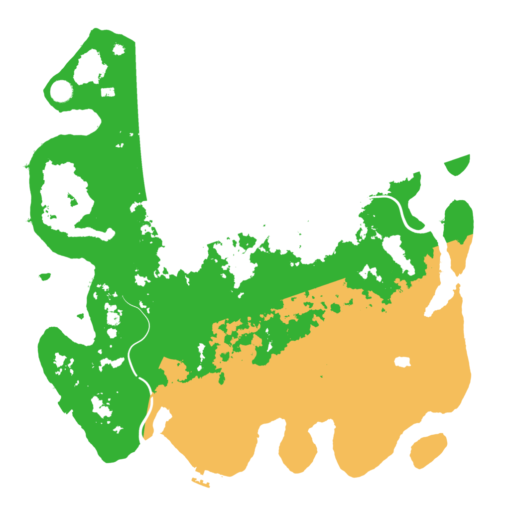 Biome Rust Map: Procedural Map, Size: 4000, Seed: 495