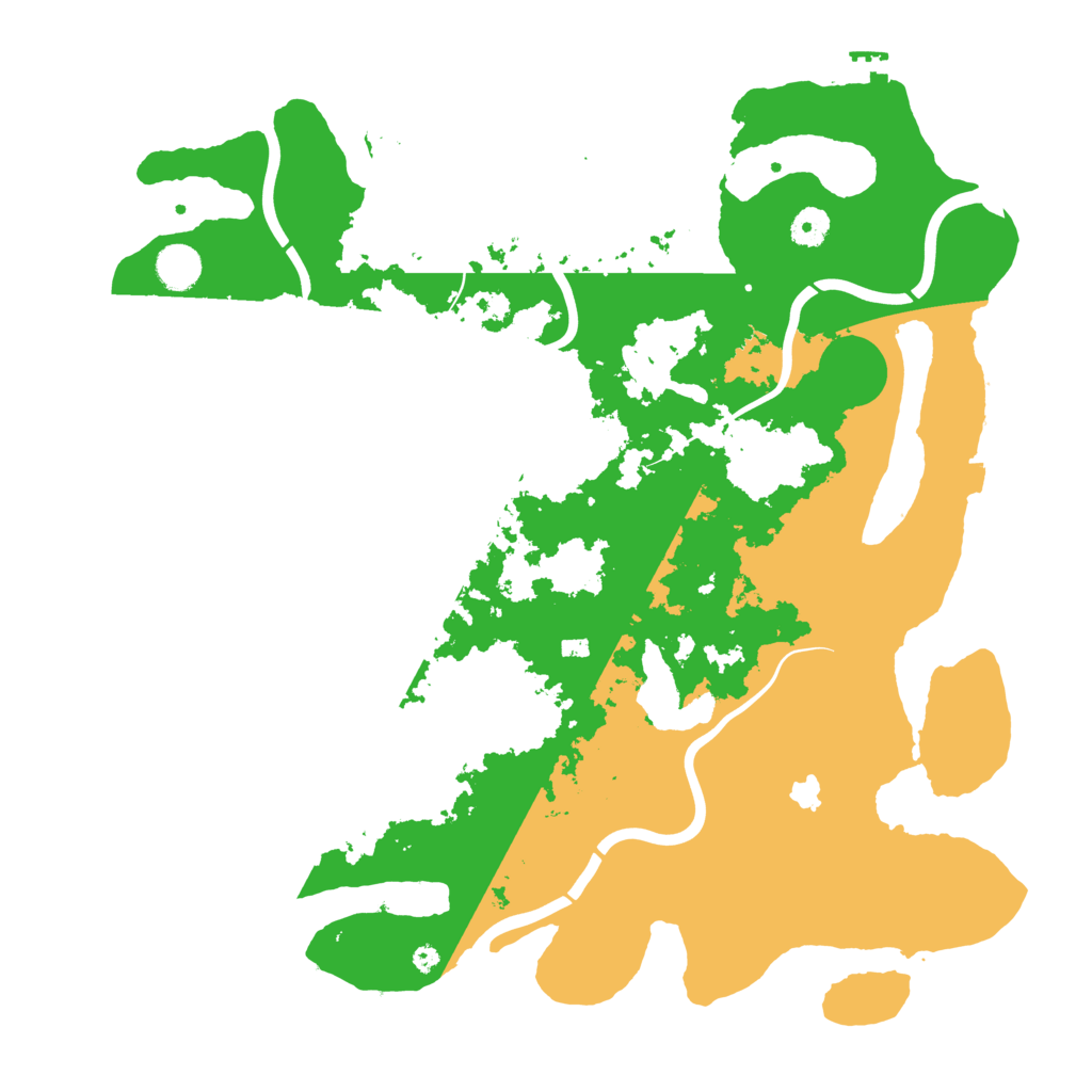 Biome Rust Map: Procedural Map, Size: 4250, Seed: 9951