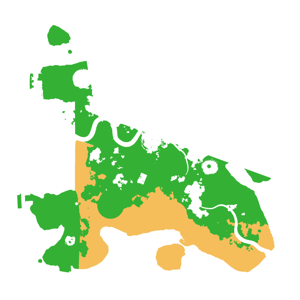Biome Rust Map: Procedural Map, Size: 3000, Seed: 797909681