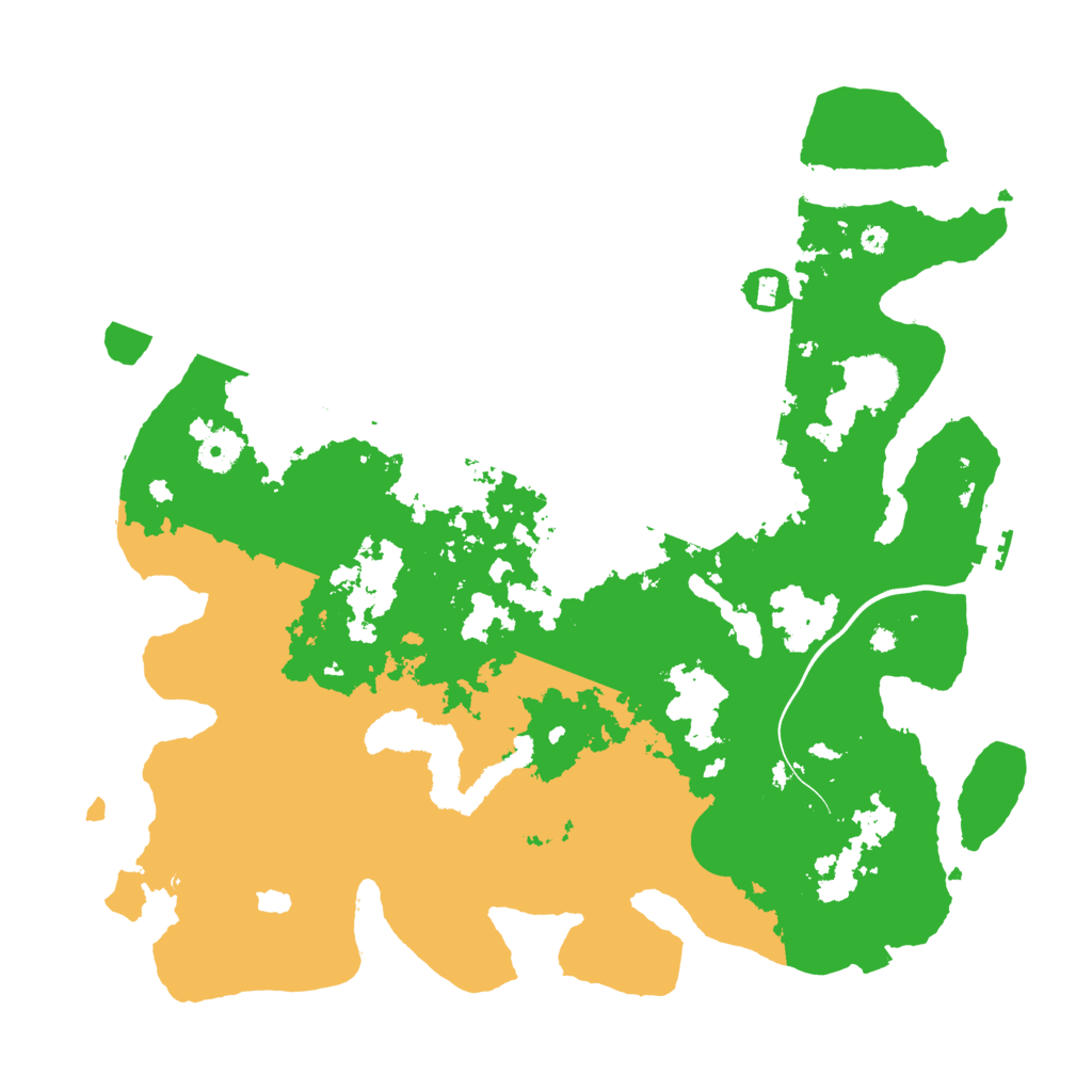 Biome Rust Map: Procedural Map, Size: 4000, Seed: 9217594