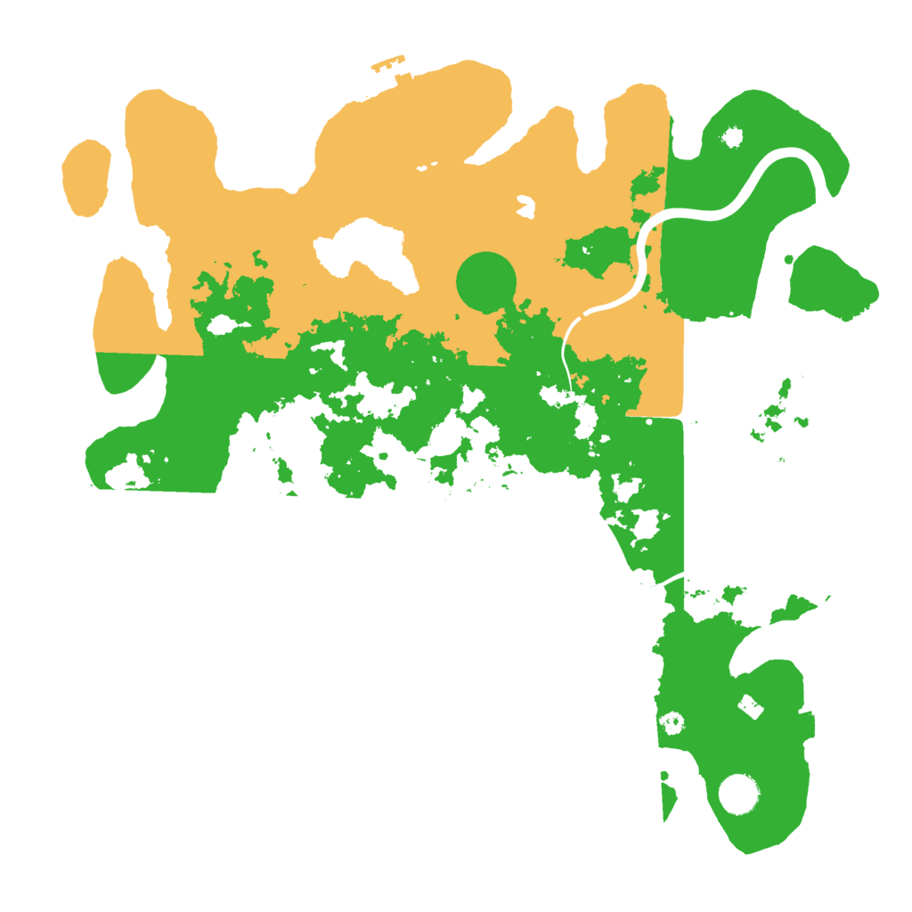 Biome Rust Map: Procedural Map, Size: 4000, Seed: 3632