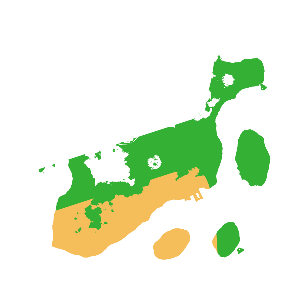 Biome Rust Map: Procedural Map, Size: 2250, Seed: 197237857