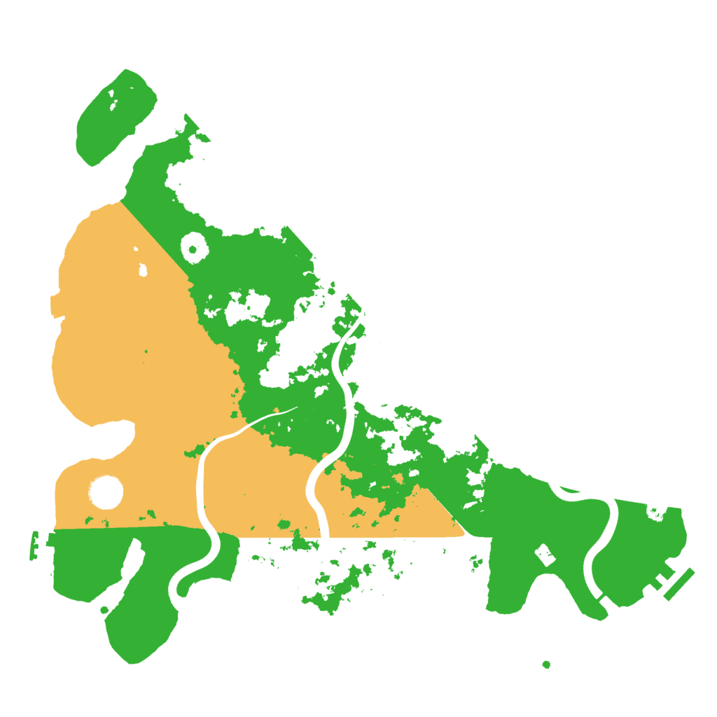 Biome Rust Map: Procedural Map, Size: 3700, Seed: 1470732804