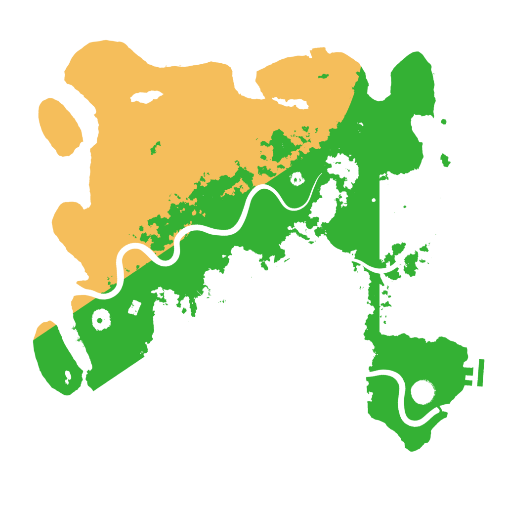 Biome Rust Map: Procedural Map, Size: 3750, Seed: 616251372
