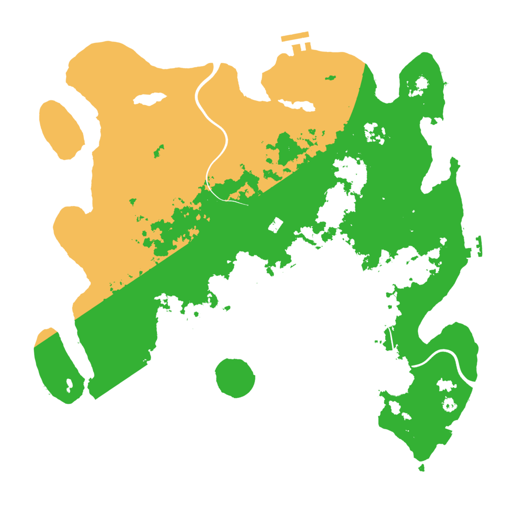 Biome Rust Map: Procedural Map, Size: 3750, Seed: 616251372