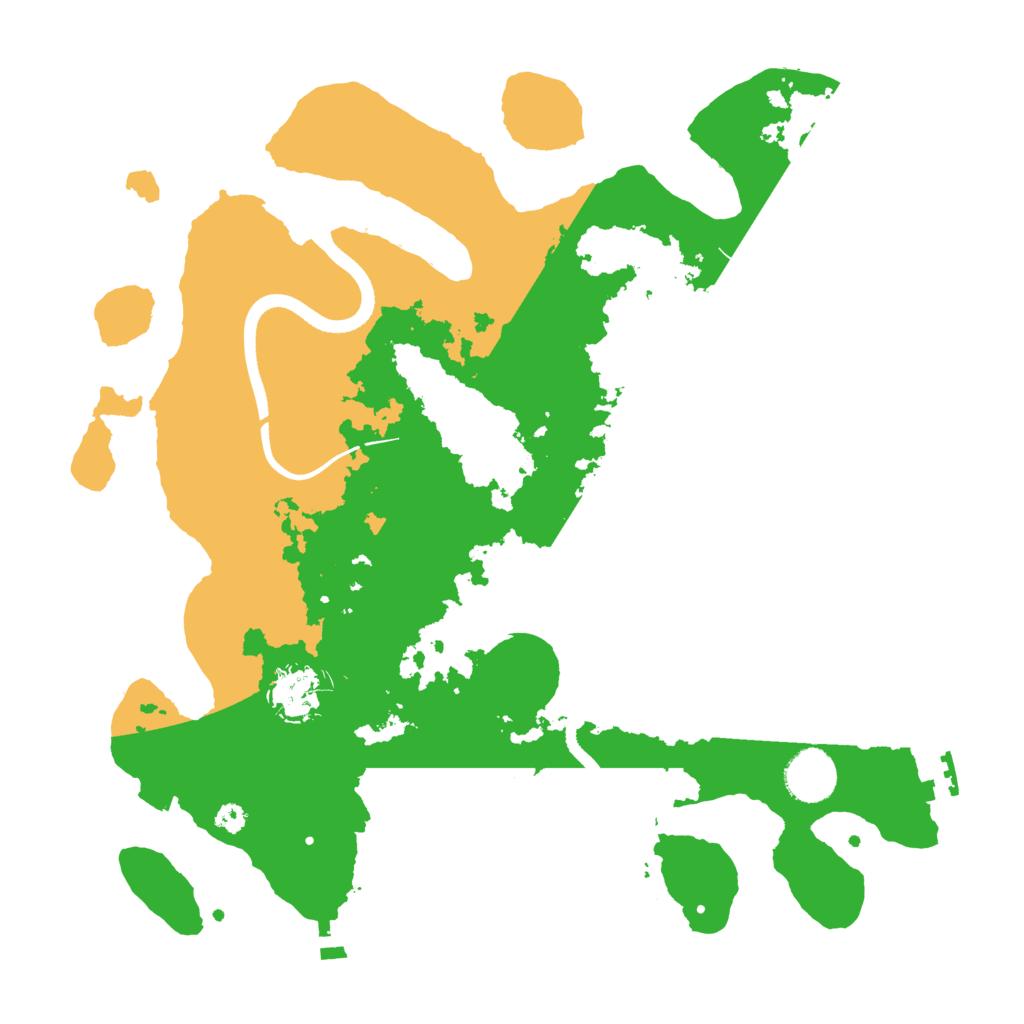 Biome Rust Map: Procedural Map, Size: 3492, Seed: 9036369