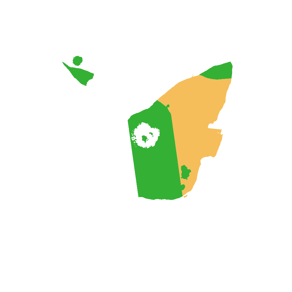 Biome Rust Map: Procedural Map, Size: 1200, Seed: 1597