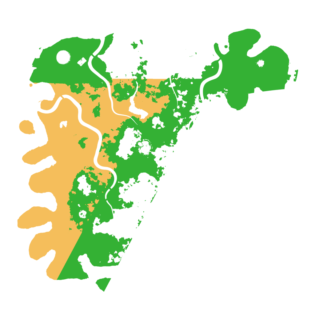 Biome Rust Map: Procedural Map, Size: 4000, Seed: 466951961