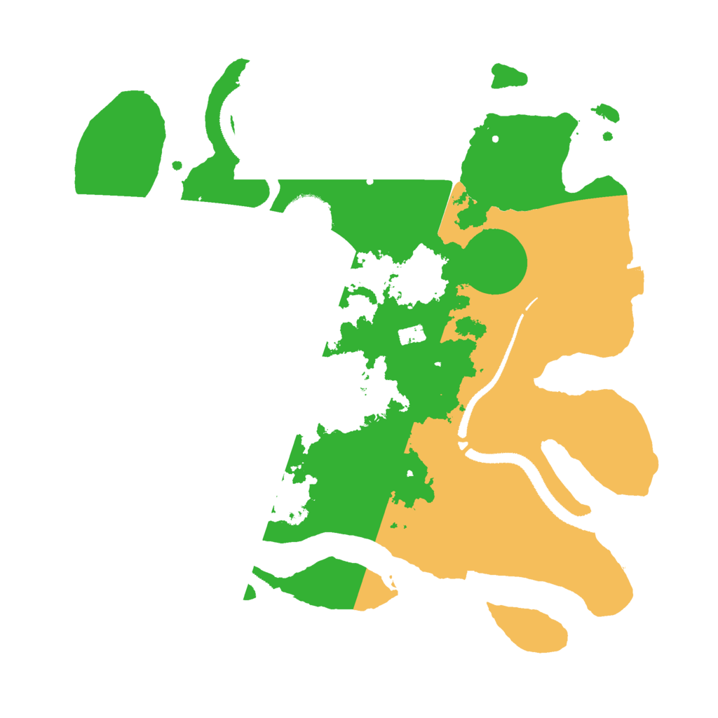 Biome Rust Map: Procedural Map, Size: 3000, Seed: 1804997208