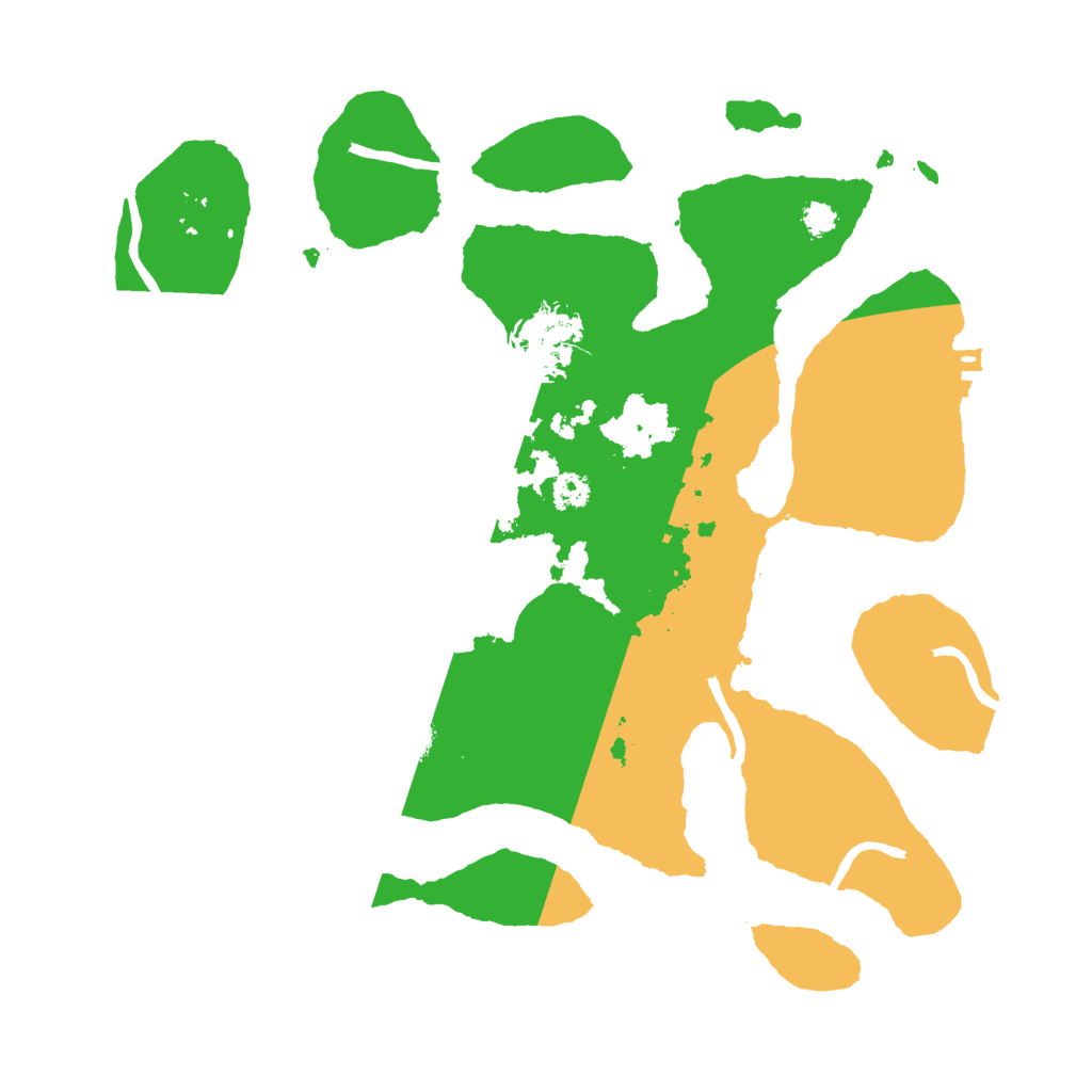 Biome Rust Map: Procedural Map, Size: 3000, Seed: 1804997208