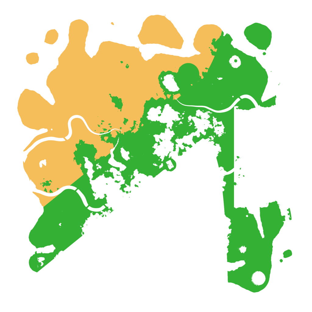 Biome Rust Map: Procedural Map, Size: 4000, Seed: 432767