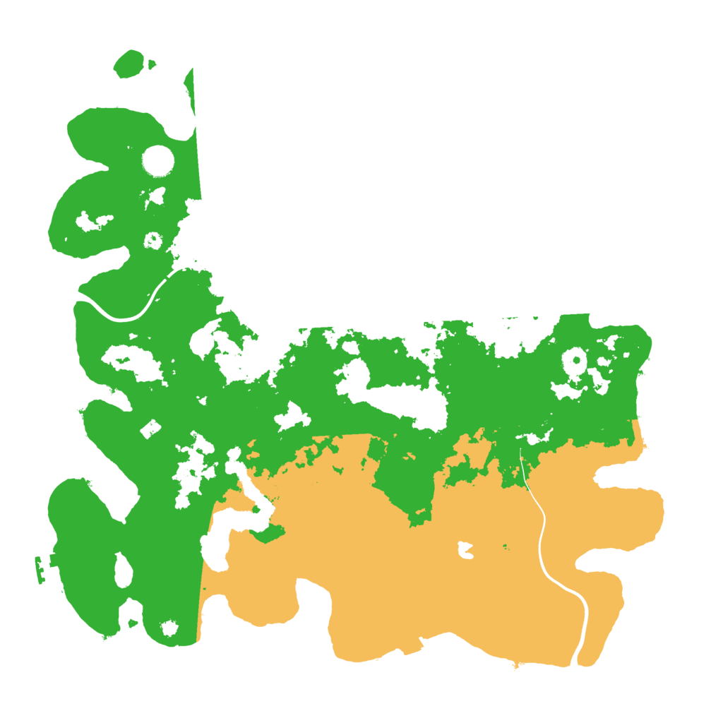 Biome Rust Map: Procedural Map, Size: 4000, Seed: 6345462