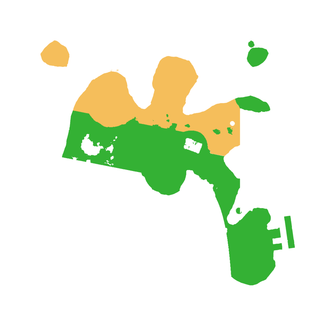 Biome Rust Map: Procedural Map, Size: 2000, Seed: 2800646