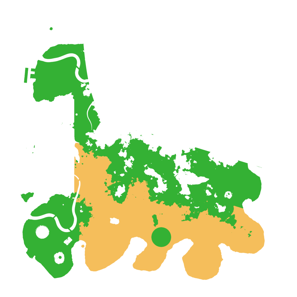 Biome Rust Map: Procedural Map, Size: 4000, Seed: 4824