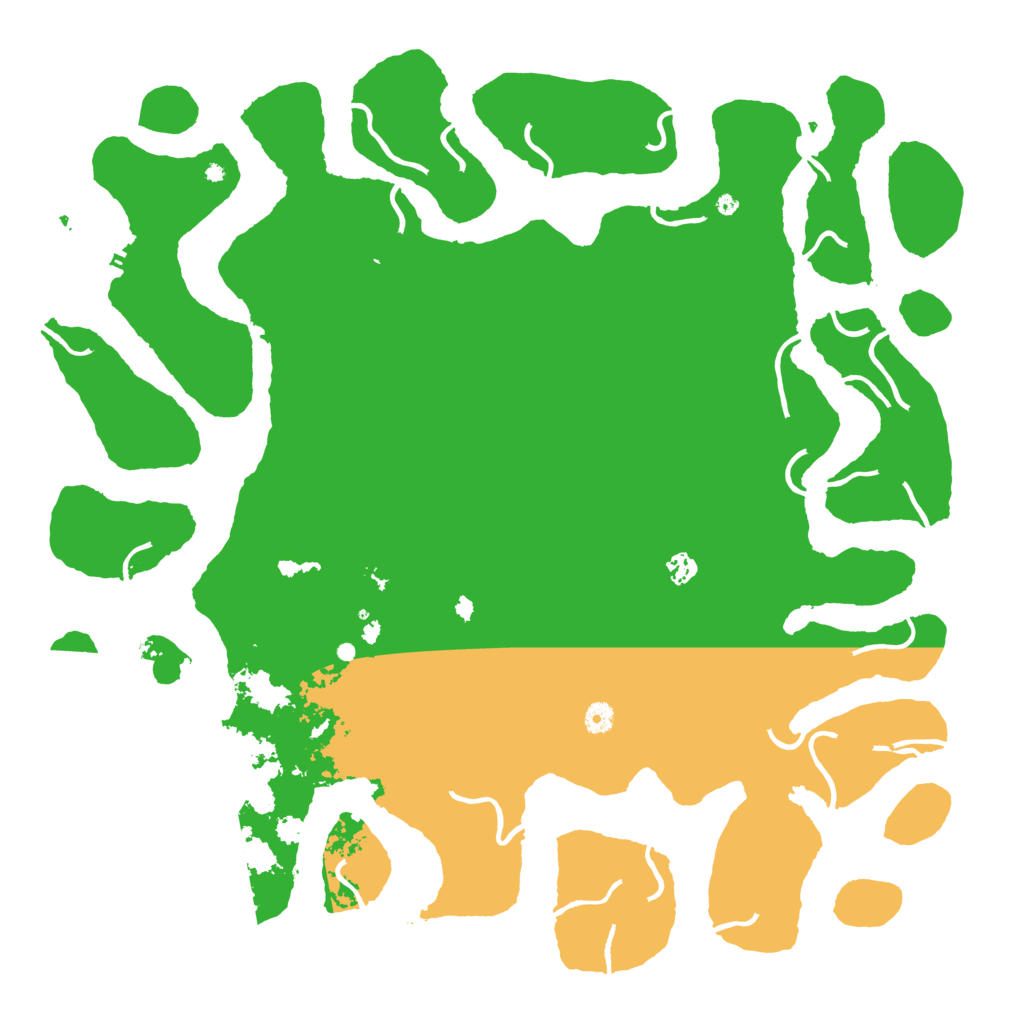 Biome Rust Map: Procedural Map, Size: 5000, Seed: 4490