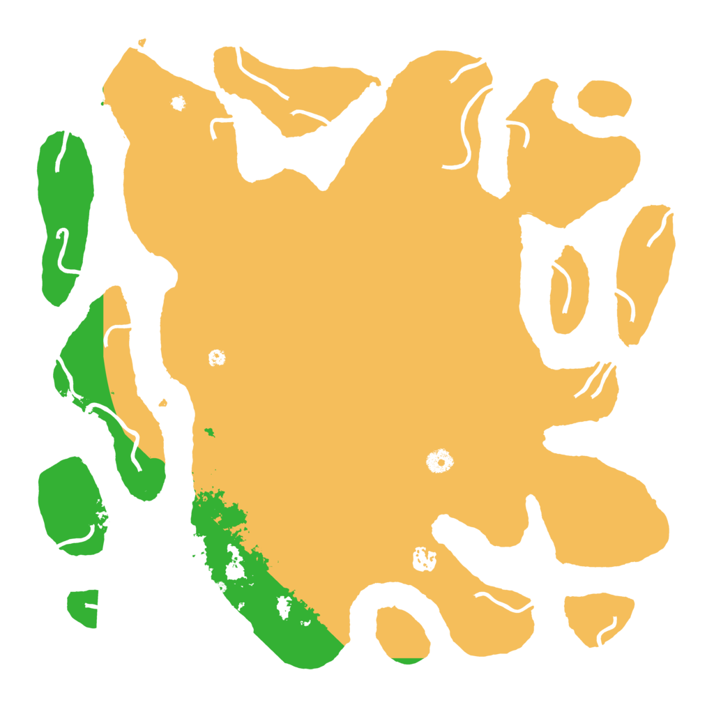 Biome Rust Map: Procedural Map, Size: 4300, Seed: 1625470109