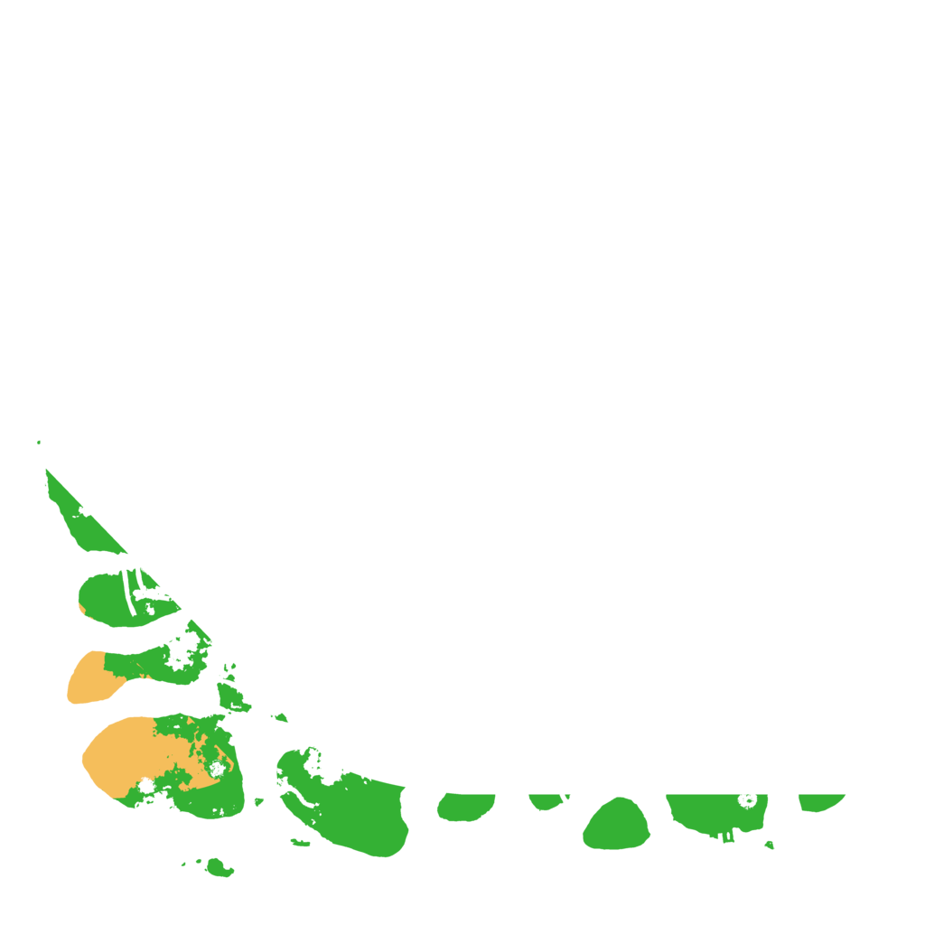 Biome Rust Map: Procedural Map, Size: 5118, Seed: 1571209487
