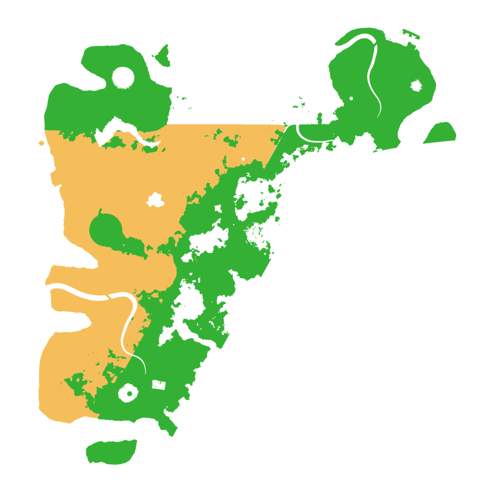 Biome Rust Map: Procedural Map, Size: 4000, Seed: 1125688147