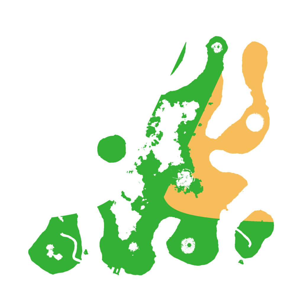 Biome Rust Map: Procedural Map, Size: 3000, Seed: 950840151