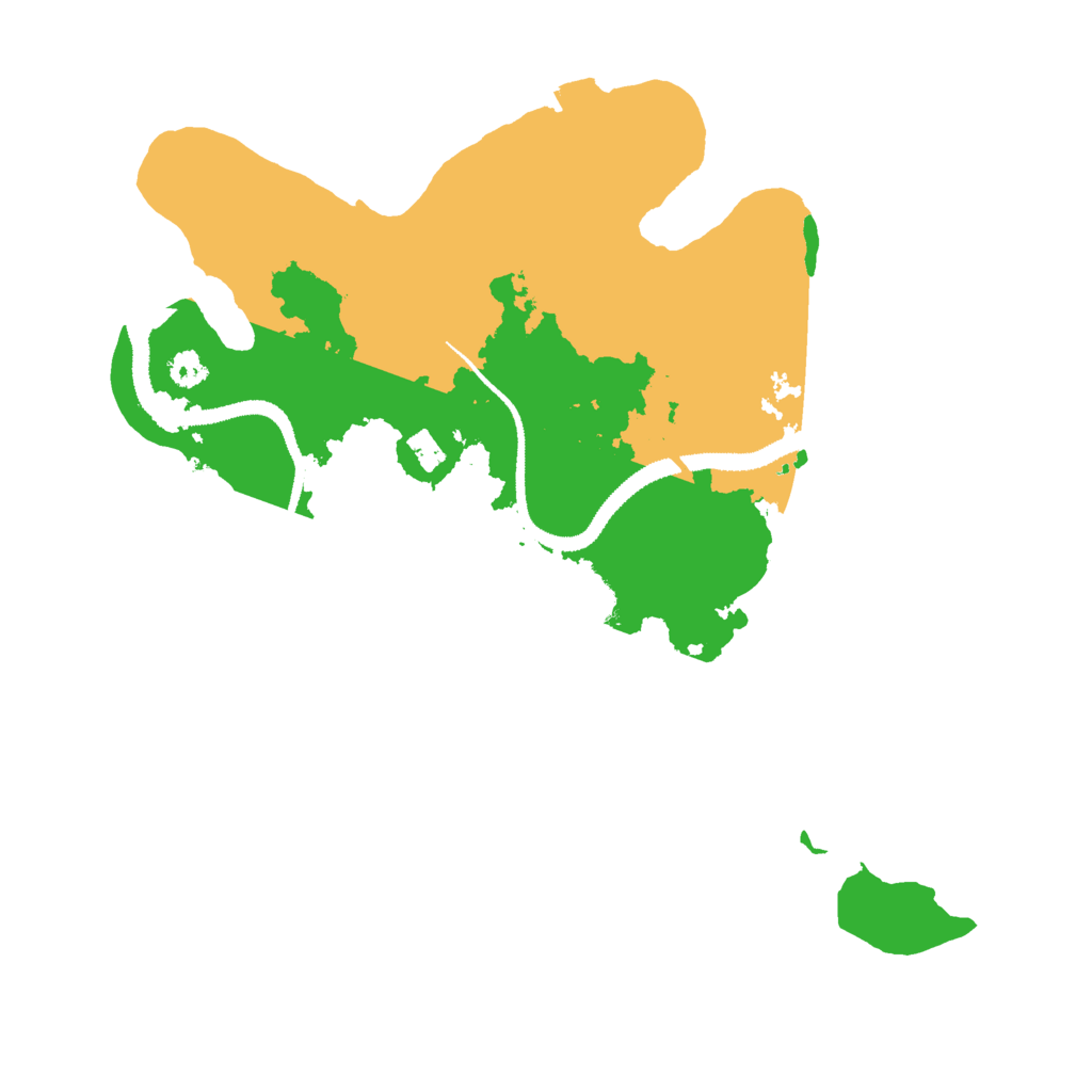 Biome Rust Map: Procedural Map, Size: 3000, Seed: 4865371