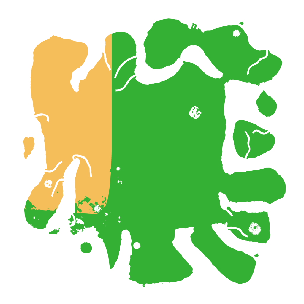 Biome Rust Map: Procedural Map, Size: 3850, Seed: 626136893