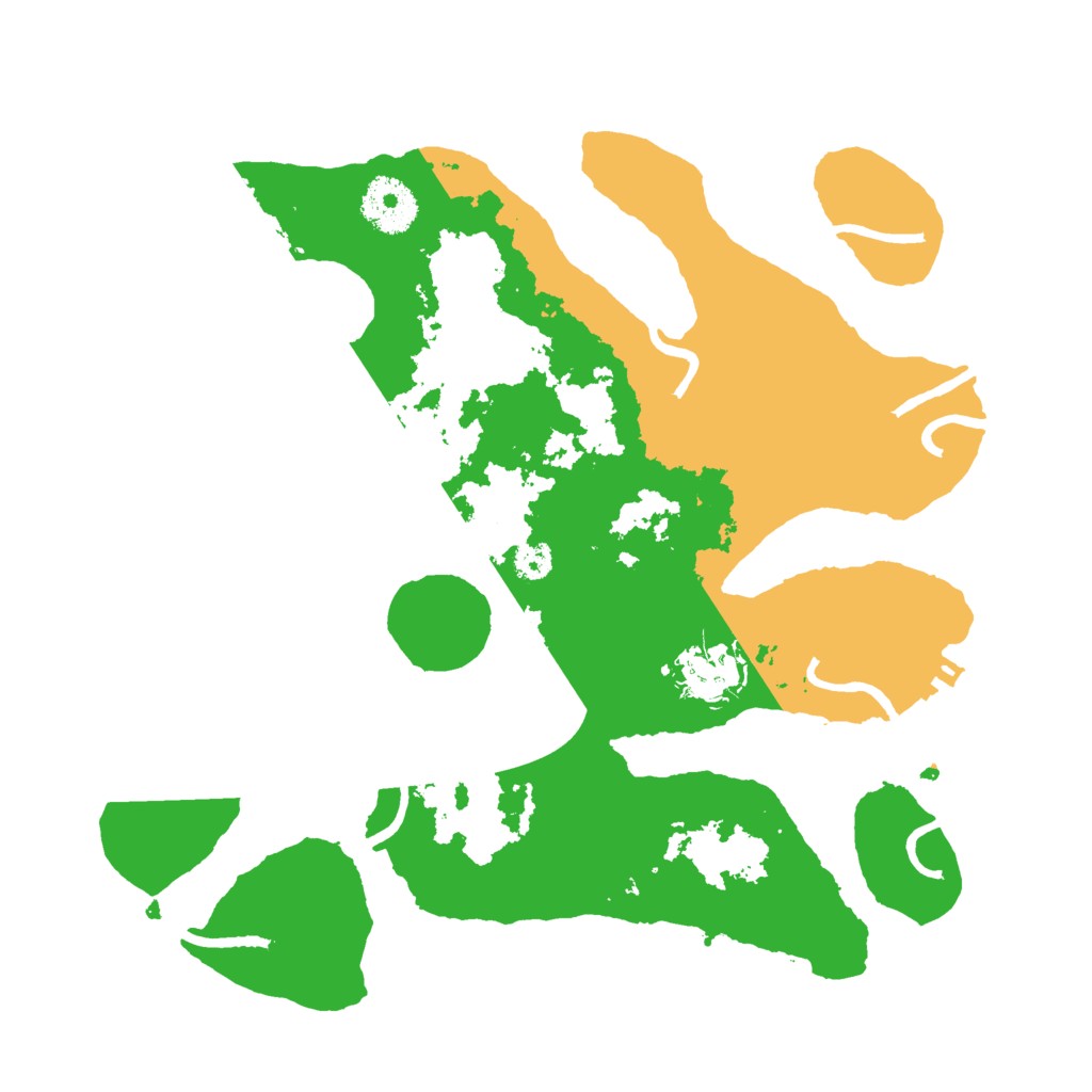 Biome Rust Map: Procedural Map, Size: 3000, Seed: 752355