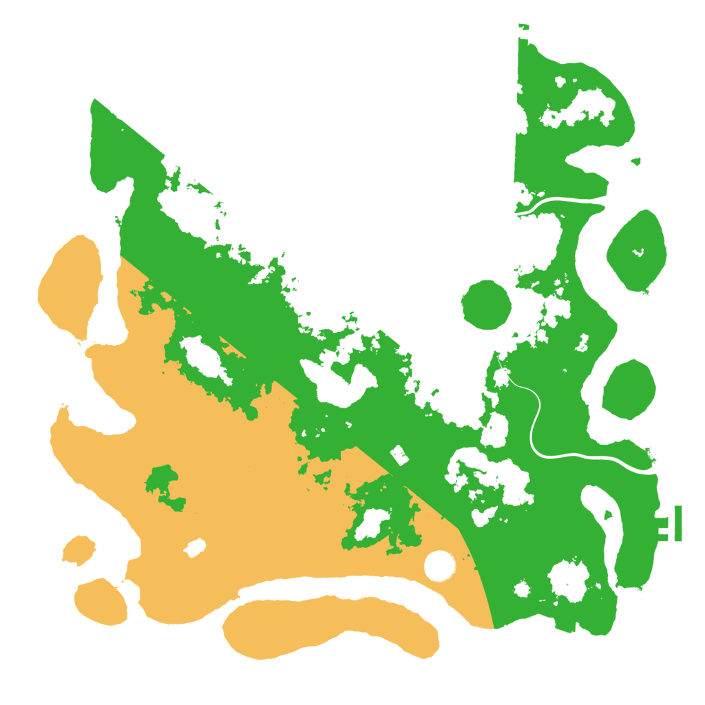 Biome Rust Map: Procedural Map, Size: 4000, Seed: 2001944416