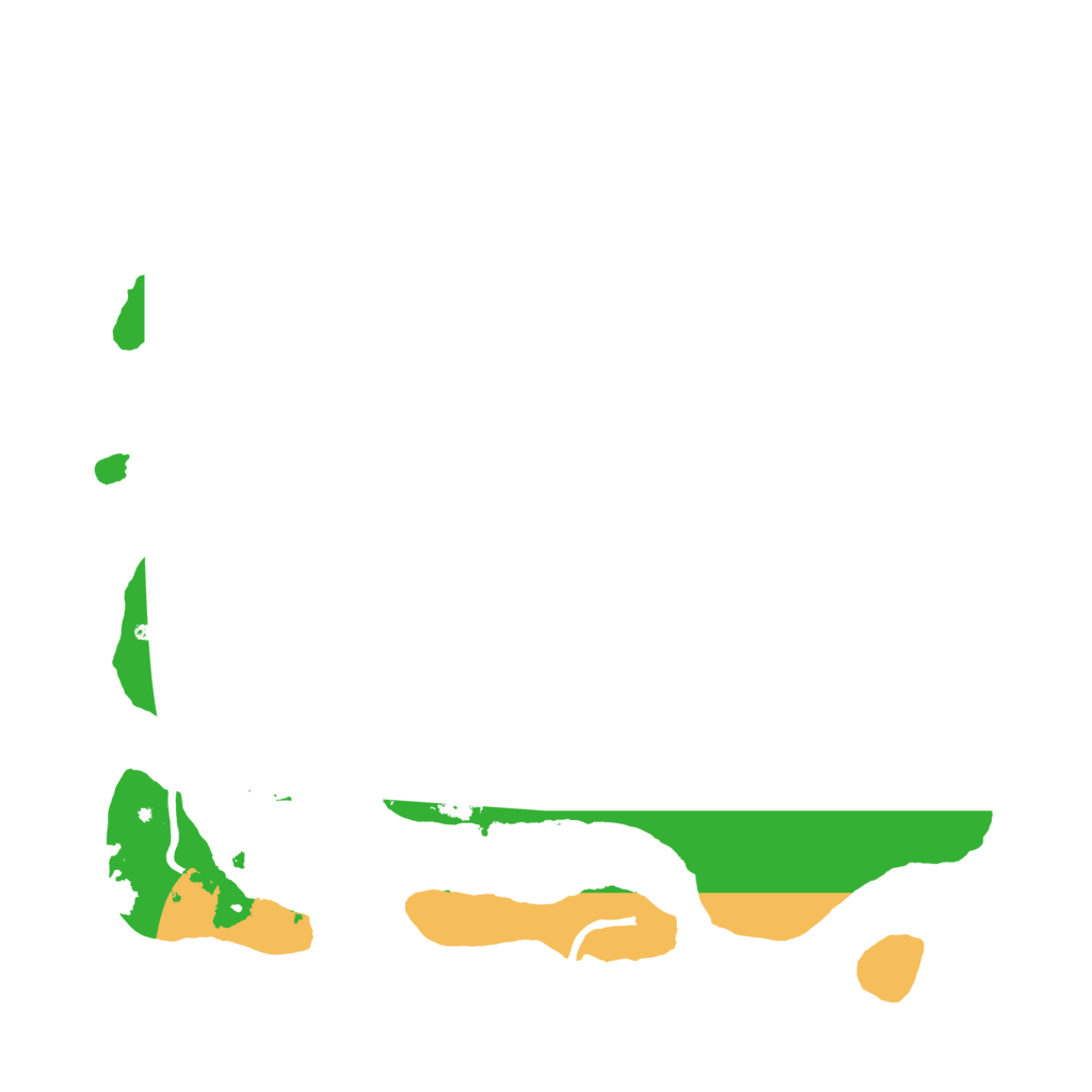 Biome Rust Map: Procedural Map, Size: 3500, Seed: 70002