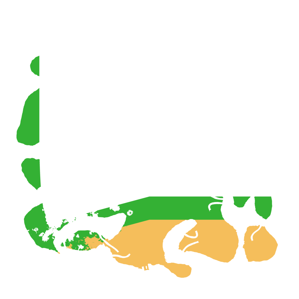 Biome Rust Map: Procedural Map, Size: 3900, Seed: 4500