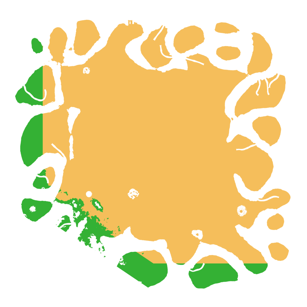 Biome Rust Map: Procedural Map, Size: 4500, Seed: 5705