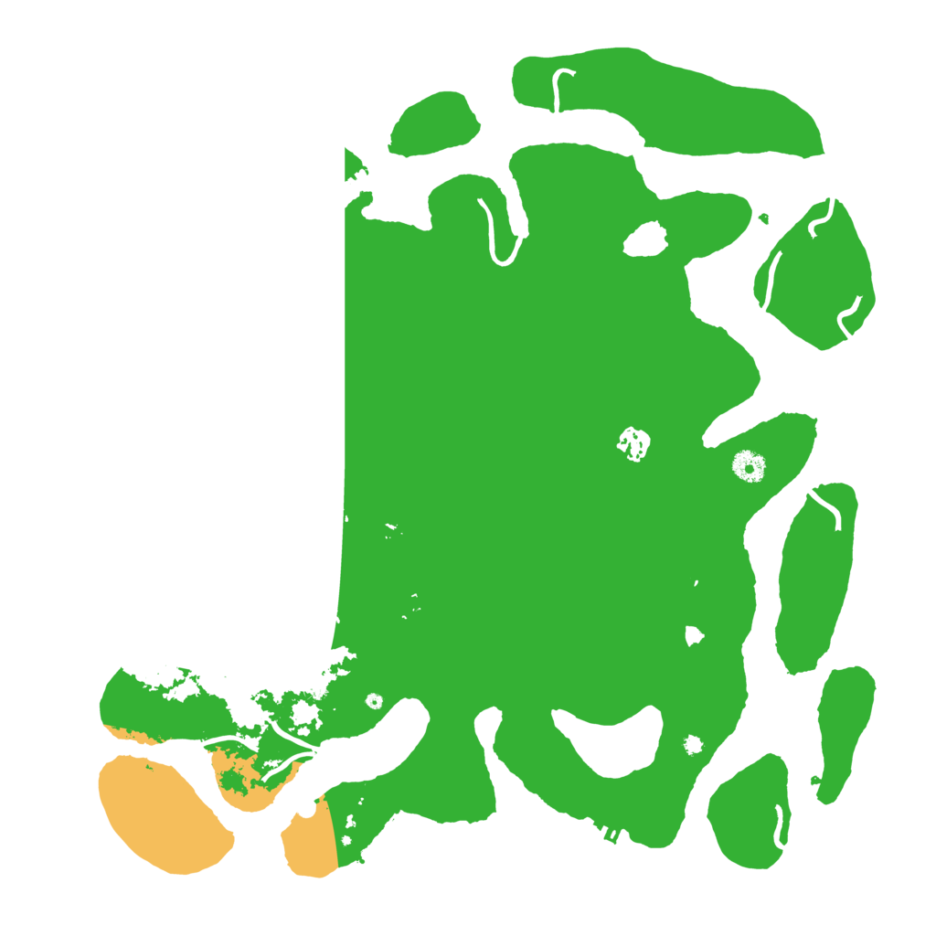 Biome Rust Map: Procedural Map, Size: 4300, Seed: 58561869