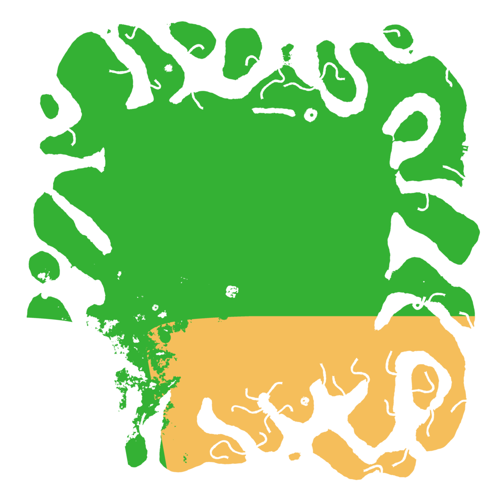 Biome Rust Map: Procedural Map, Size: 6000, Seed: 5908577